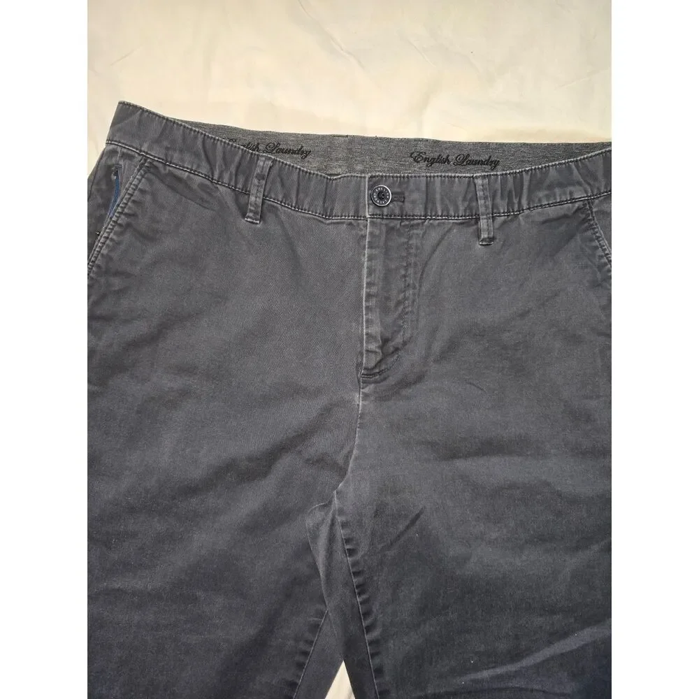 Dark Blue English Laundry Size 36 x 32 Men's Chino Pants - 38